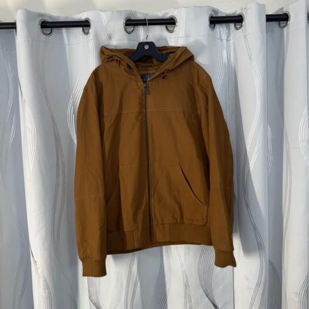 G.H. Bass & Co. Canvas Hooded Work Jacket